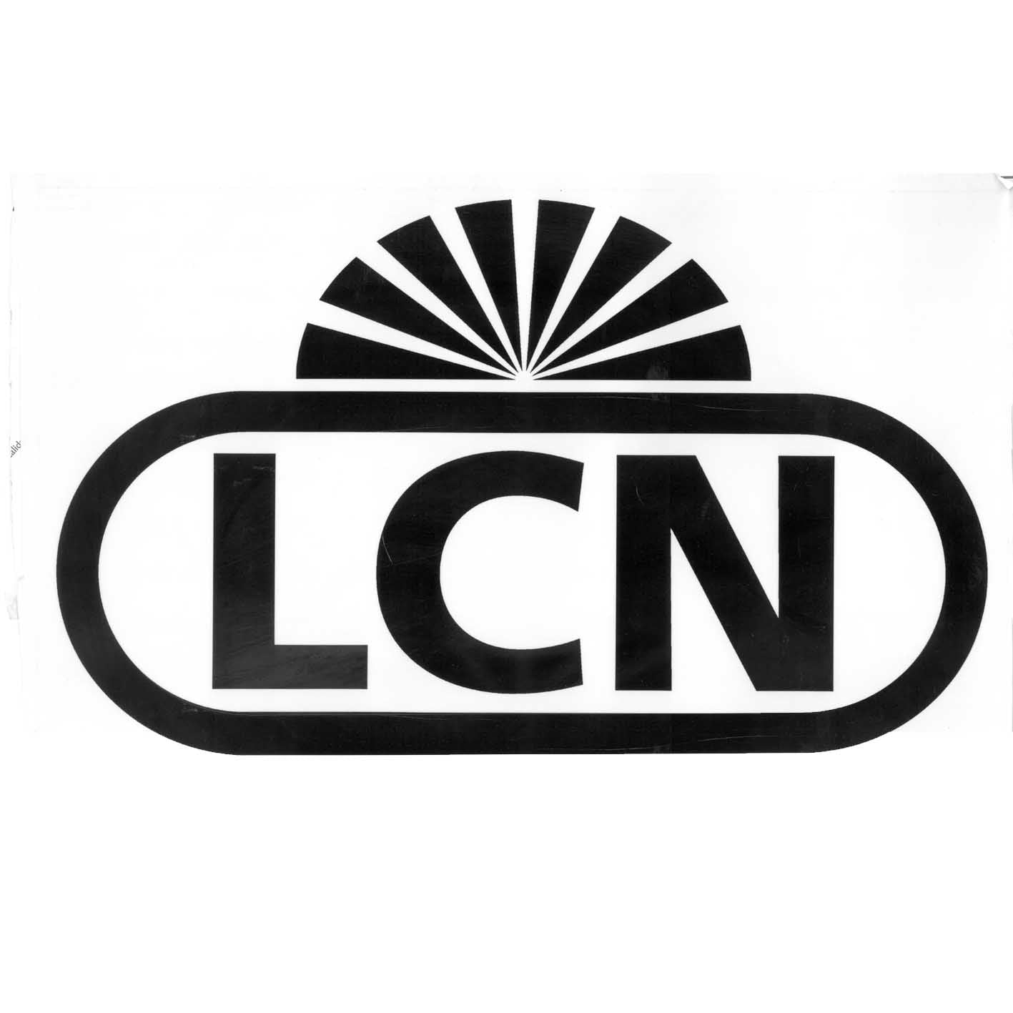 LCN Window Sticker Black