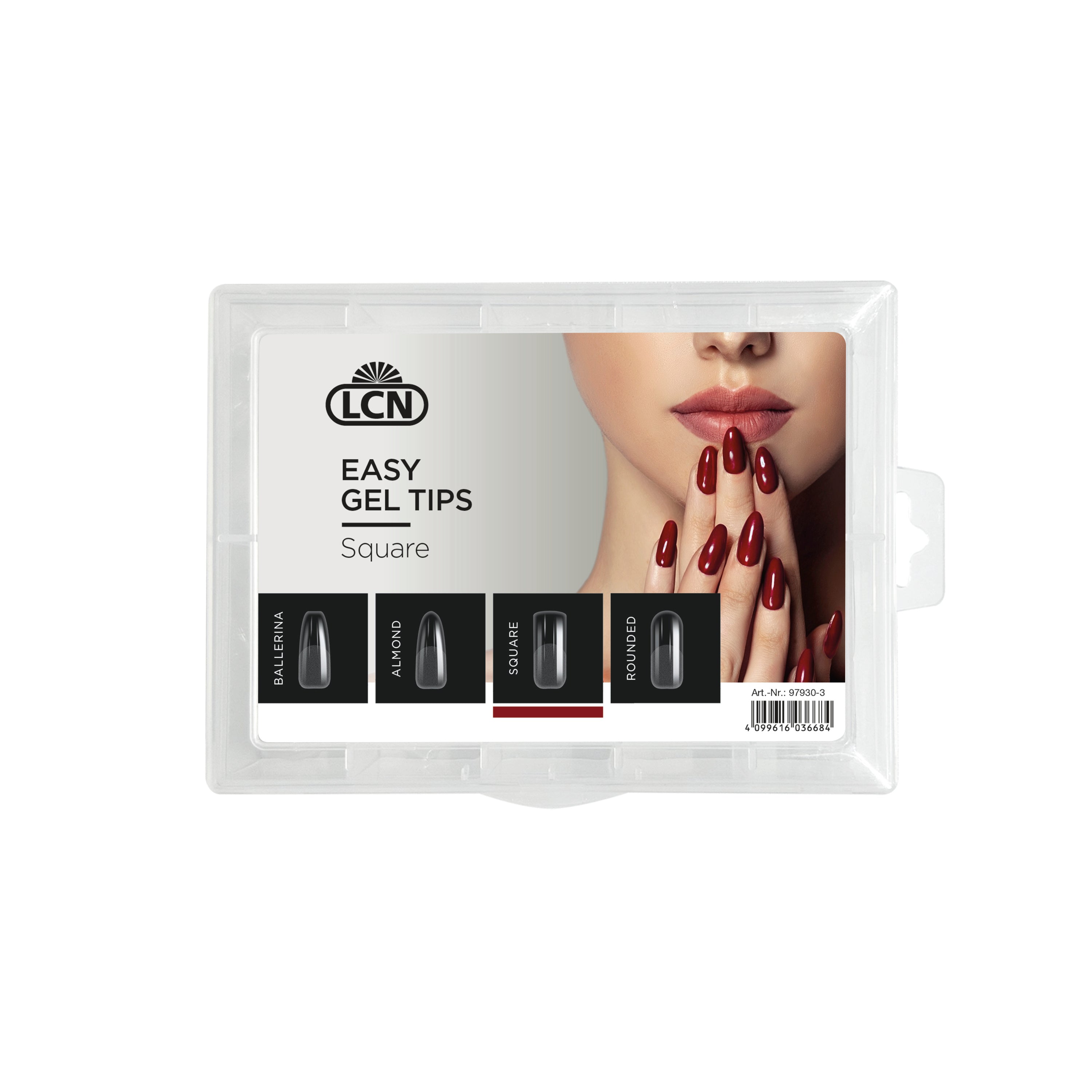 Easy Gel Tips 200pc Square