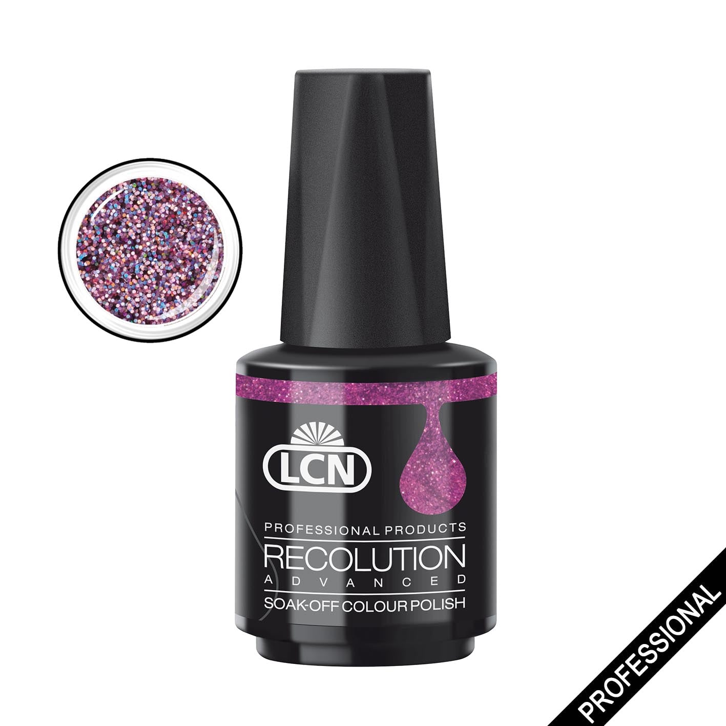 609 - Glitter Pink Recolution Advanced 10ml